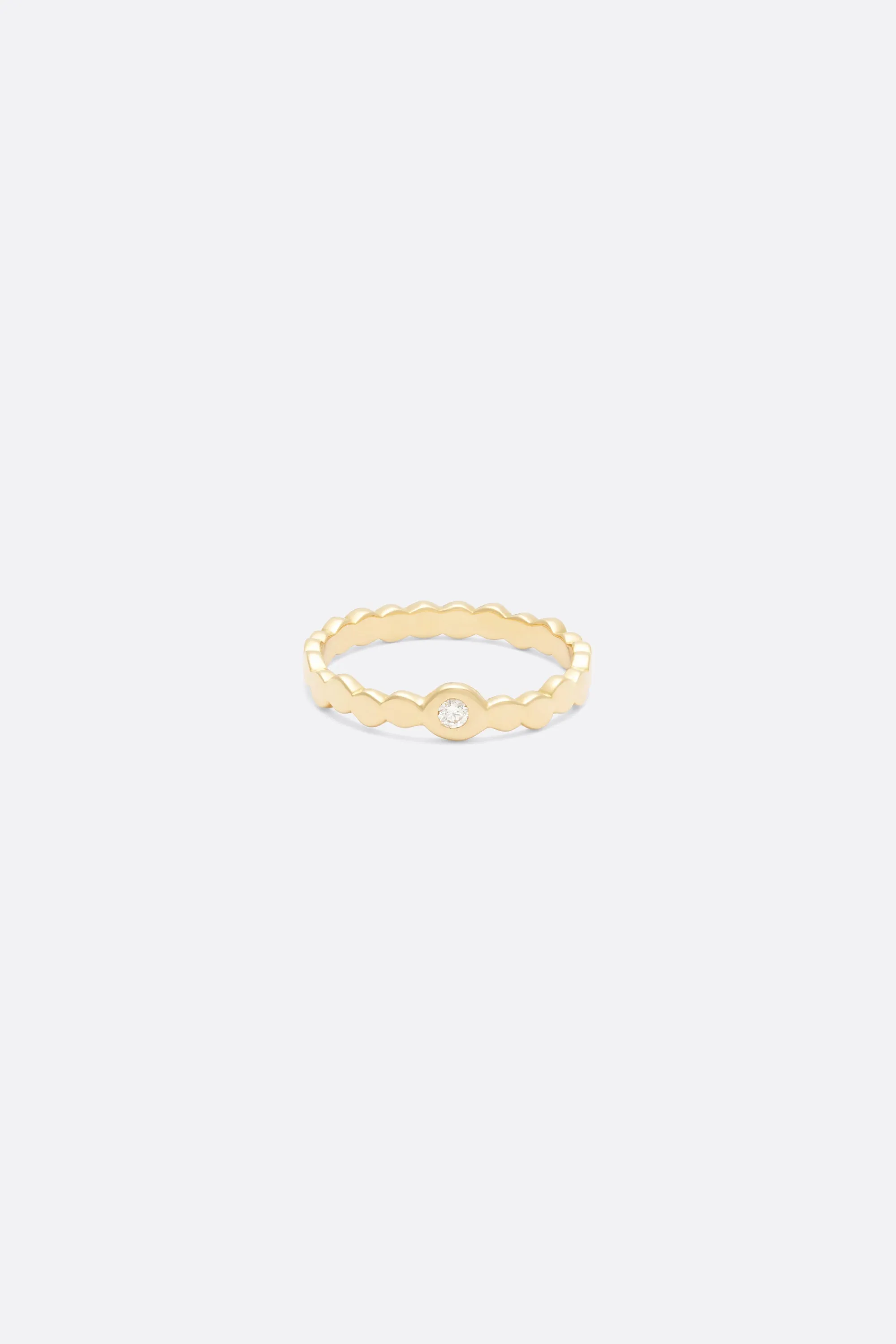 BAGUE REINE PASTILLE - Or jaune 18 carats