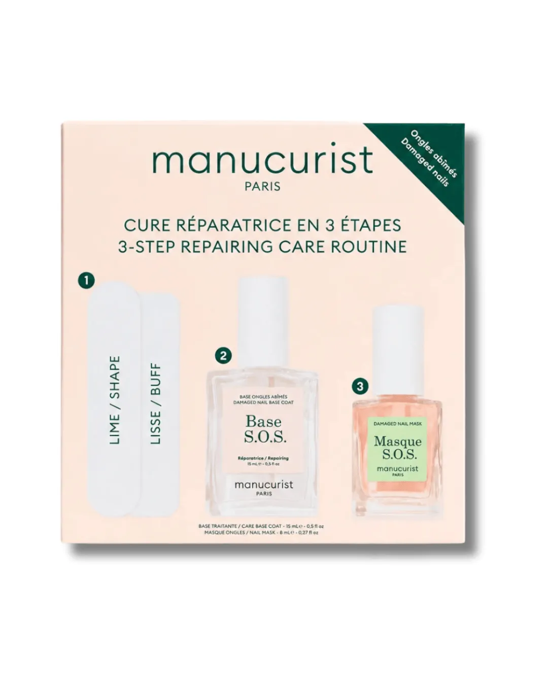 Cure Réparatrice Ongles Abîmés