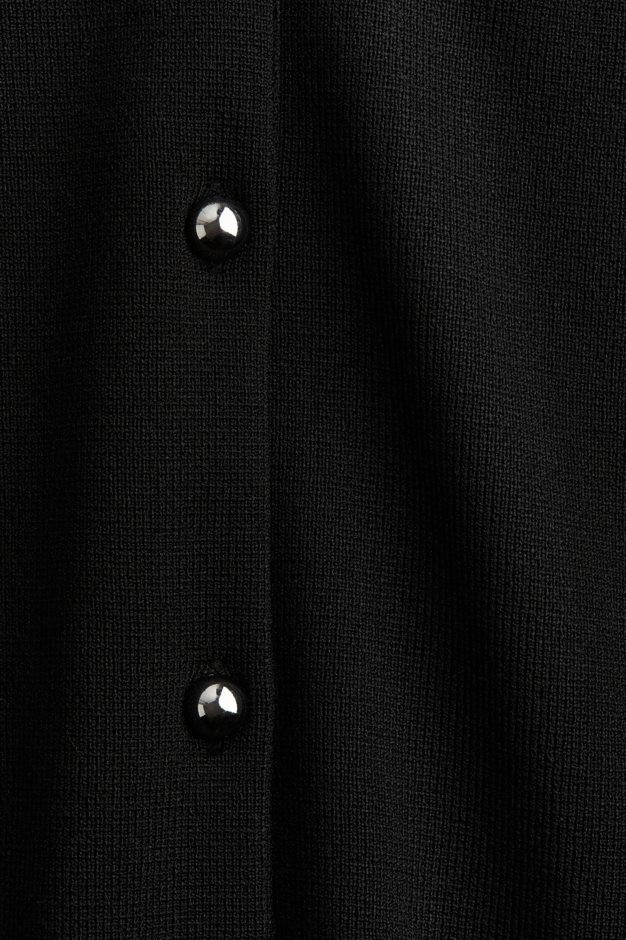 Gilet sans manches en maille - Noir