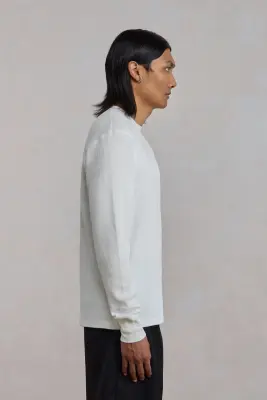 T-shirt Thermal 'Uuunder Tee'  - Blanc — photo 5