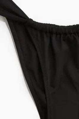Bas de maillot Cheeky Tanga - Noir — photo 4