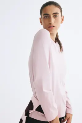 Top en coton Supima® - Rose ancien clair — photo 2