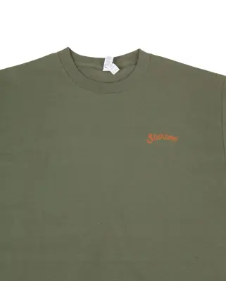 Tee Olive Logo Head Brown — photo 2