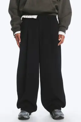 Pantalon Felix Barrel - Noir — photo 1