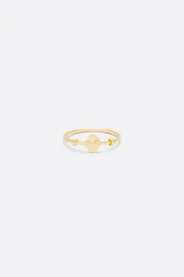 BAGUE ARLETTE OR — photo 1