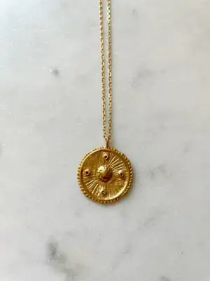Nouveau ! MONSIEUR PARIS Collier Médaille Mara — photo 2