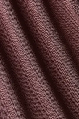 Pantalon évasé en modal mélangé - Marron foncé — photo 4