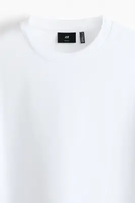 T-shirt COOLMAX® Relaxed Fit - Blanc — photo 4