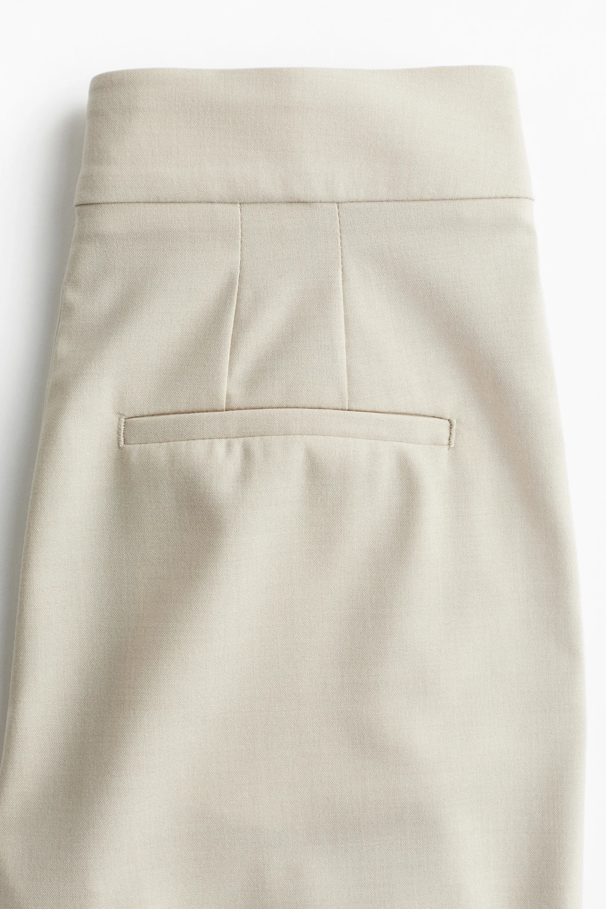 Pantalon cigarette 7/8 - Beige clair