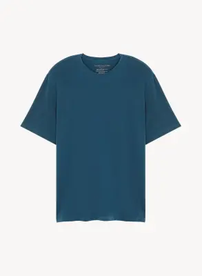 T-shirt en coton organique et élasthanne — photo 5