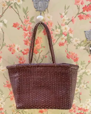 Nouveau ! DRAGON DIFFUSION Sac Weave Small Bruciato — photo 2
