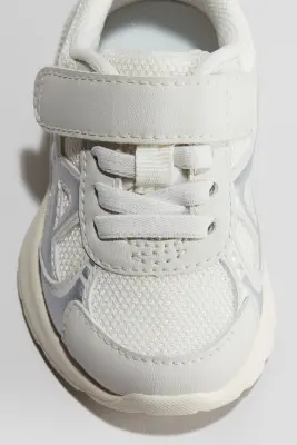 Sneakers - Blanc/argenté — photo 2