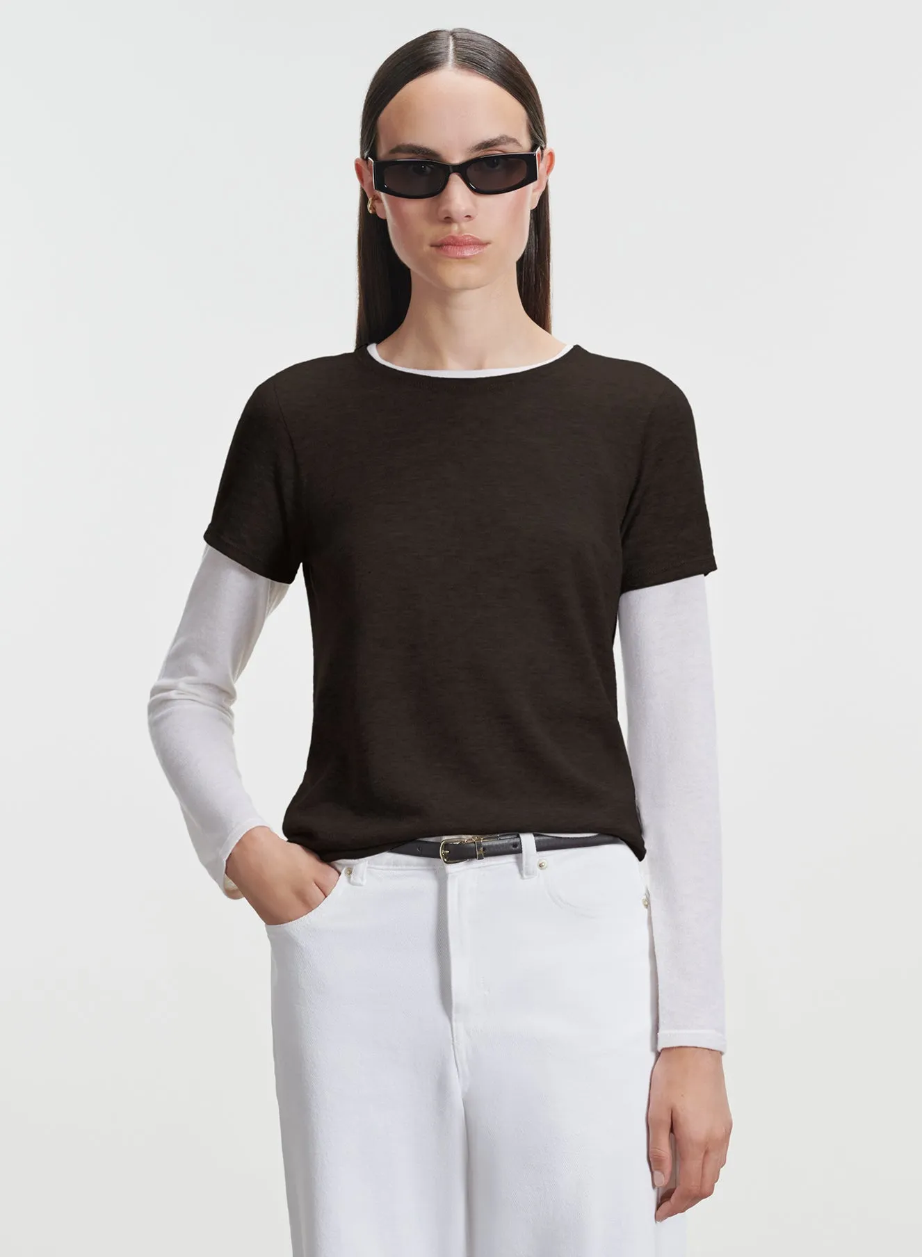 T-shirt en cachemire