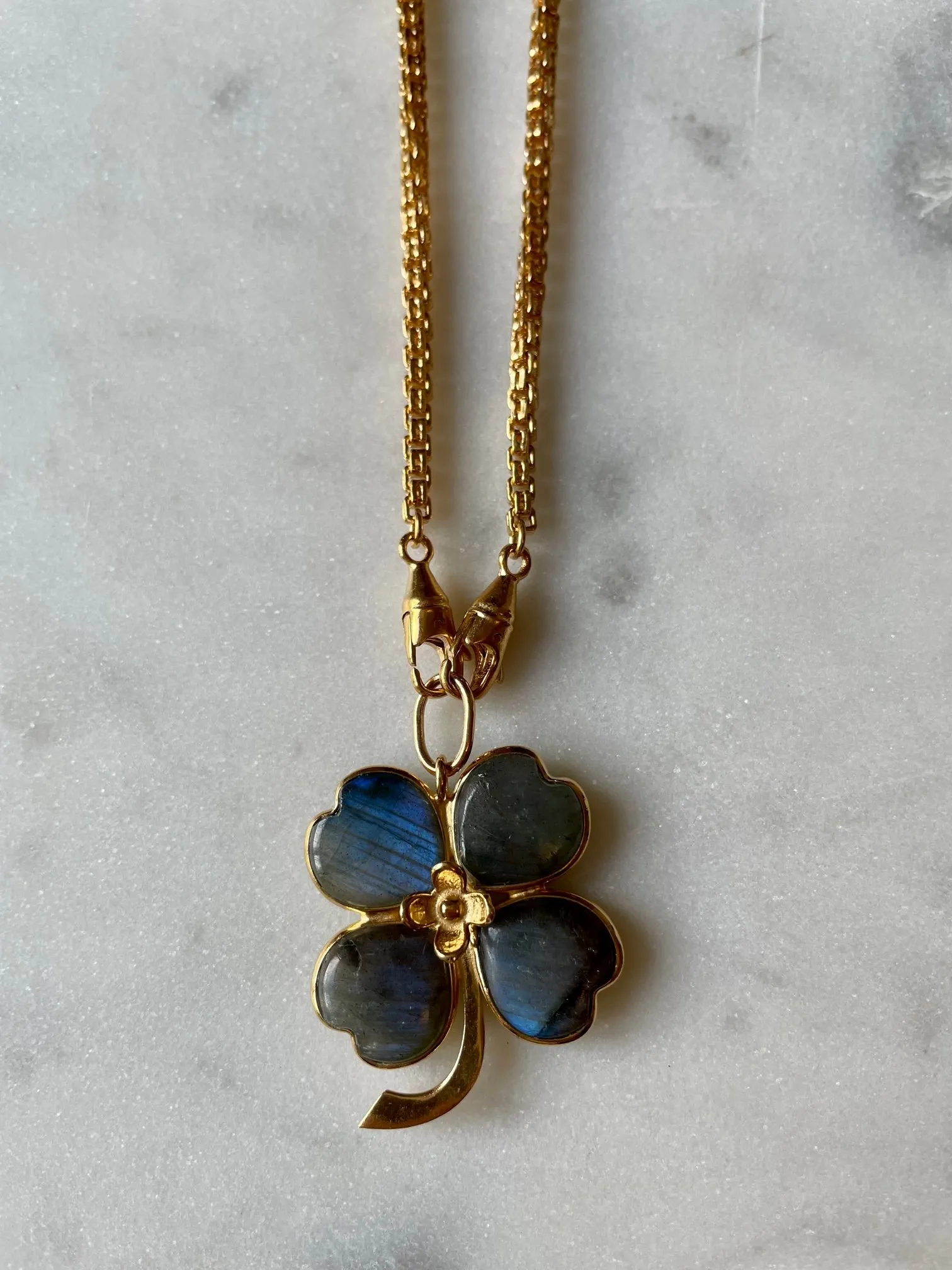 BOHEMIAN RHAPSODIE PARIS Collier Fortunée Labradorite