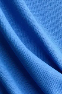 Robe moulante en coton - Bleu — photo 3