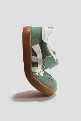 Sneakers barefoot - Vert/blanc — photo 2