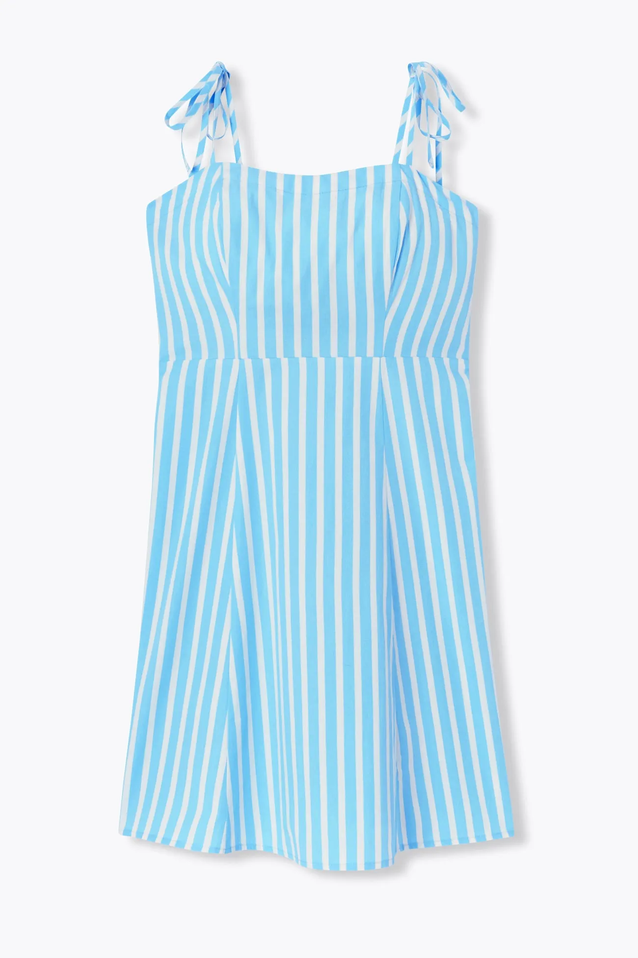 Robe courte rayée Femme