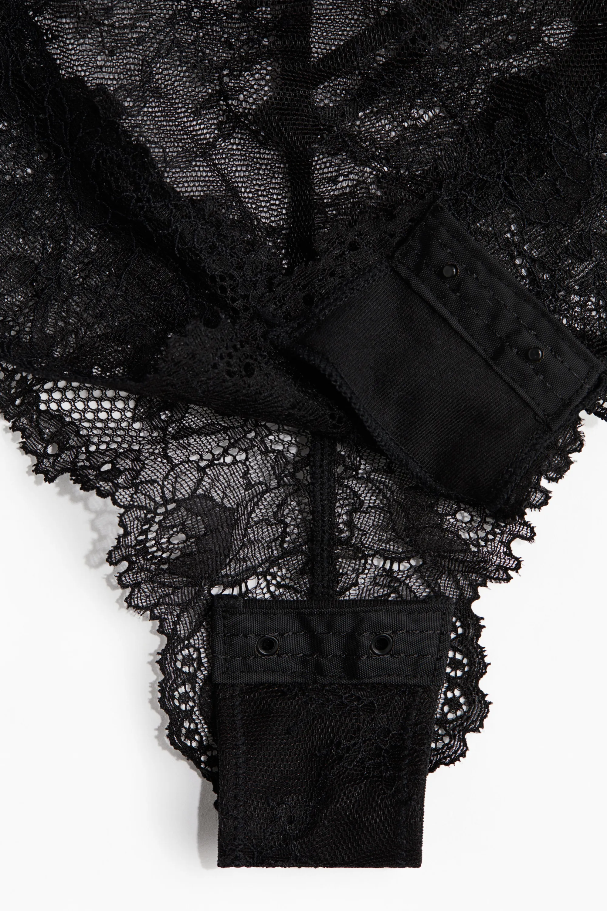 Body en dentelle - Noir