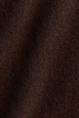 T-shirt en maille - Marron foncé — photo 5