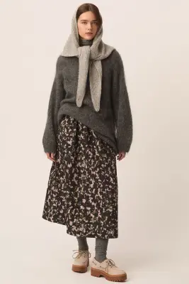 Echarpe Aubelle Gris Chiné — photo 4