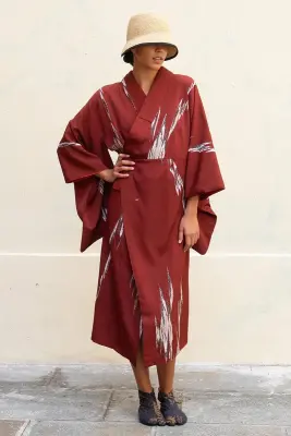 Manteau/Robe Kimono Upcyclé