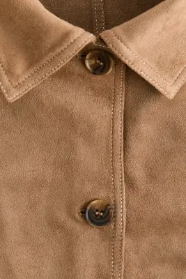 Chemise loose - Marron — photo 5
