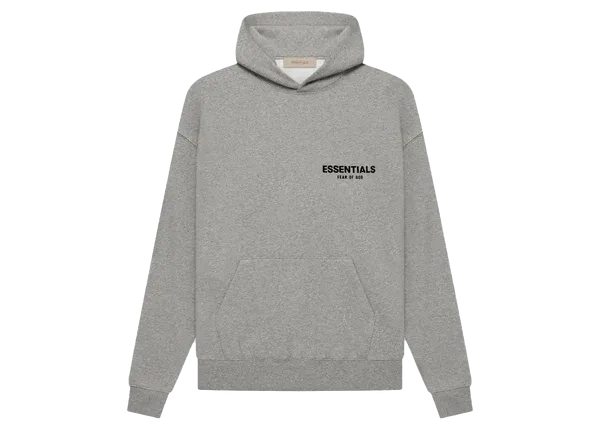 Fear Of God Essentials Hoodie Dark Oatmeal