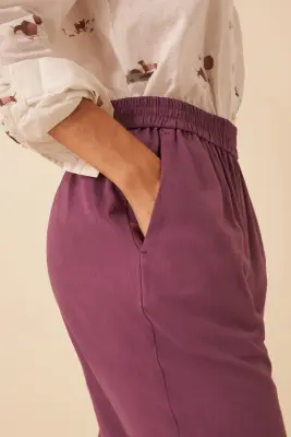 pantalon soka violette — photo 4