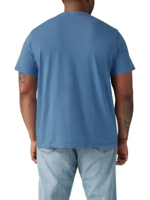 LEVIS BIG TEE SHIRT Bleu — photo 5