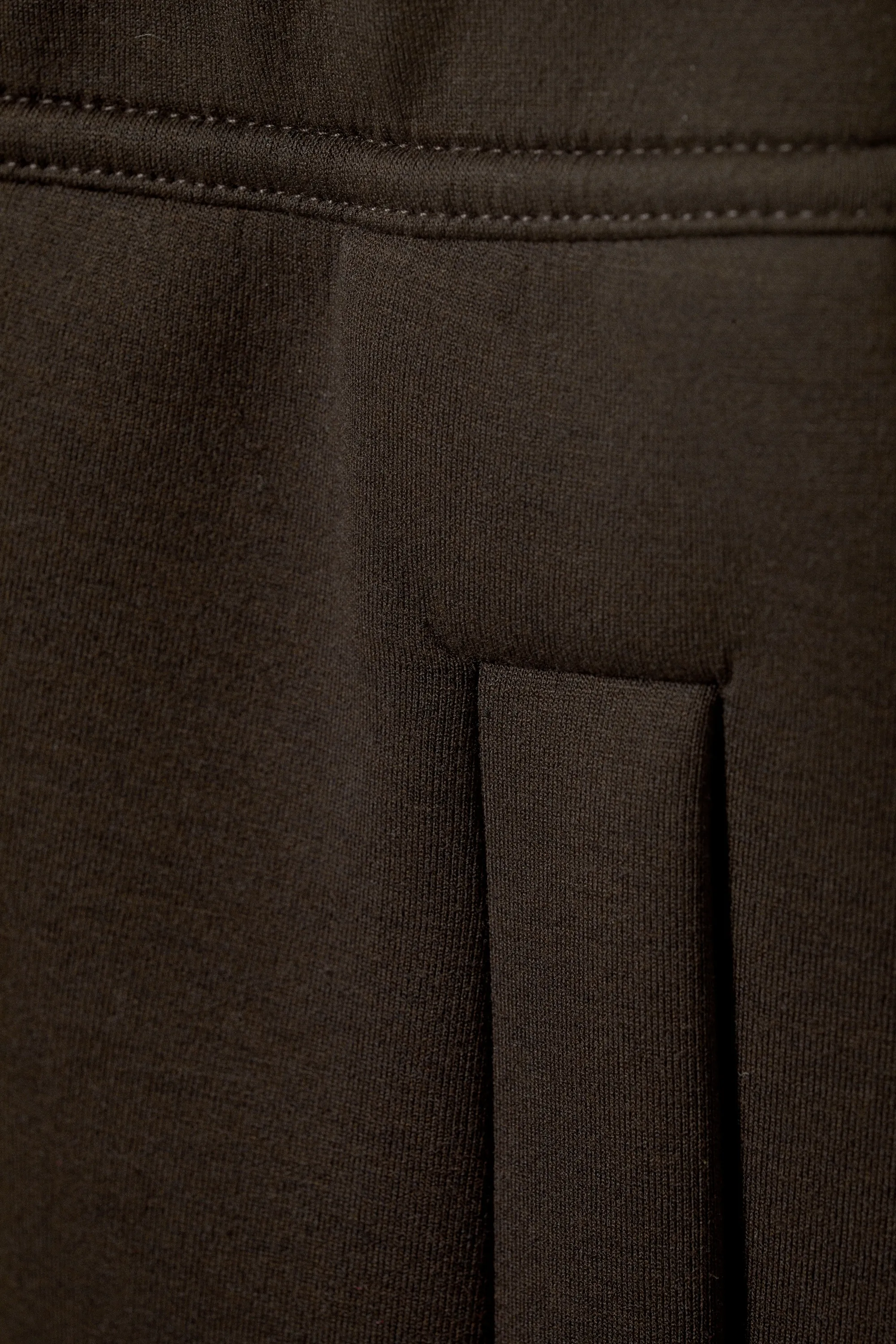 Short en néoprène Loose Fit - Marron foncé
