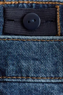 Slim Fit Lined Jeans - Bleu denim — photo 2