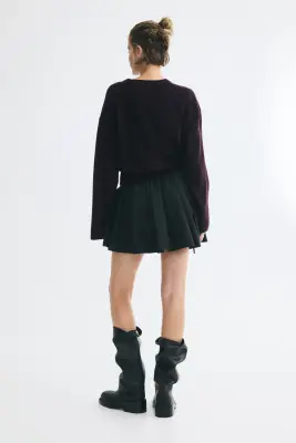 Pull - Violet foncé — photo 3