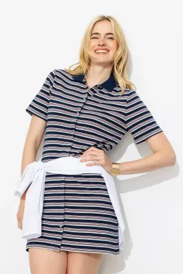 Robe polo courte Femme — photo 2
