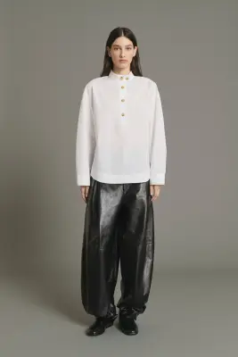 BLOUSE LIZZIE BLANC CASSÉ — photo 3