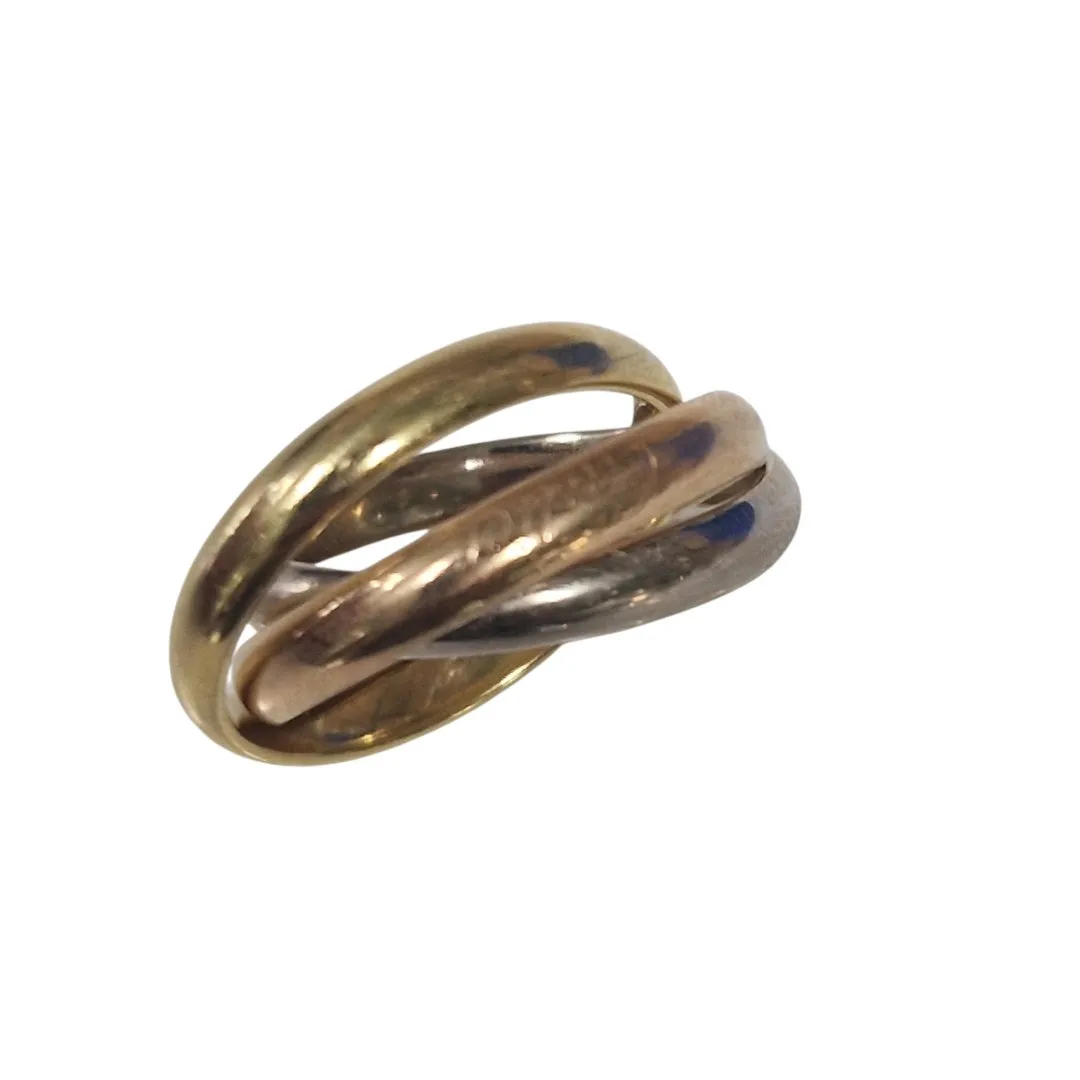 Bague 3 ors cartier trinity modele classique