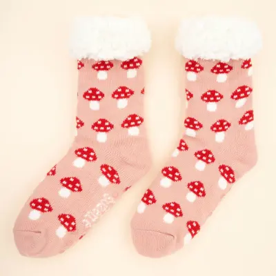Chaussons Champignon roses – Coucou Suzette — photo 4