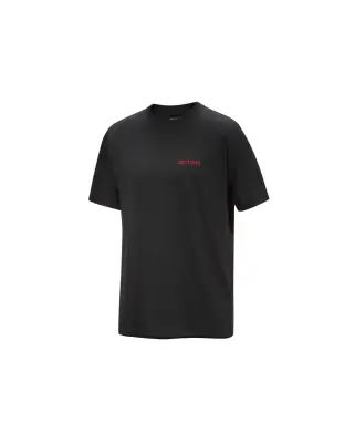 Kragg SL Cotton BLRD Shirt SS Black / Dynasty — photo 1