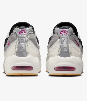 Chaussure Nike sb Air Max 95 – Summit White / Cactus — photo 4