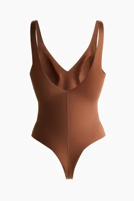 Body string Seamless Light Shape - Marron — photo 3