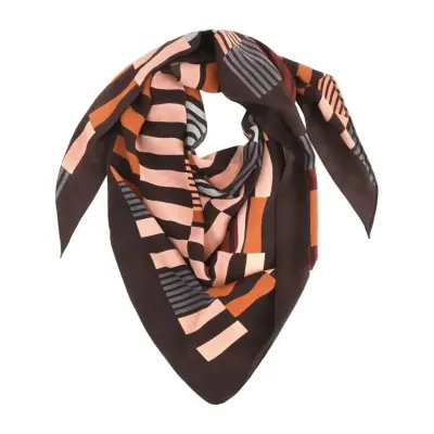 Foulard Triangle Noe multico - Ma Poésie — photo 1