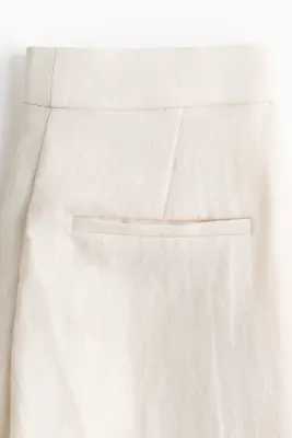 Pantalon chic avec jambes bootcut - Beige clair — photo 4