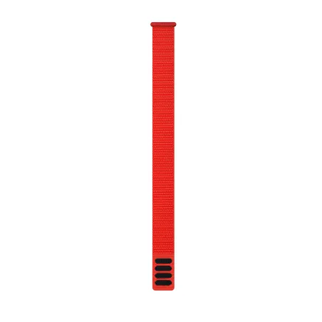 Bracelet de montre Garmin UltraFit en nylon 22mm Rouge Feu 010-13306-12