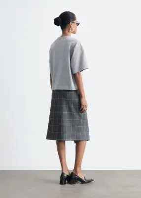 T-shirt en coton - Gris — photo 5