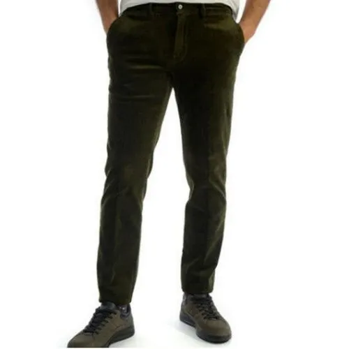 NALO PANTALON VELOURS Kaki