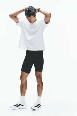 T-shirt de sport boxy DryMove™ - Blanc/Dead End Runners — photo 3