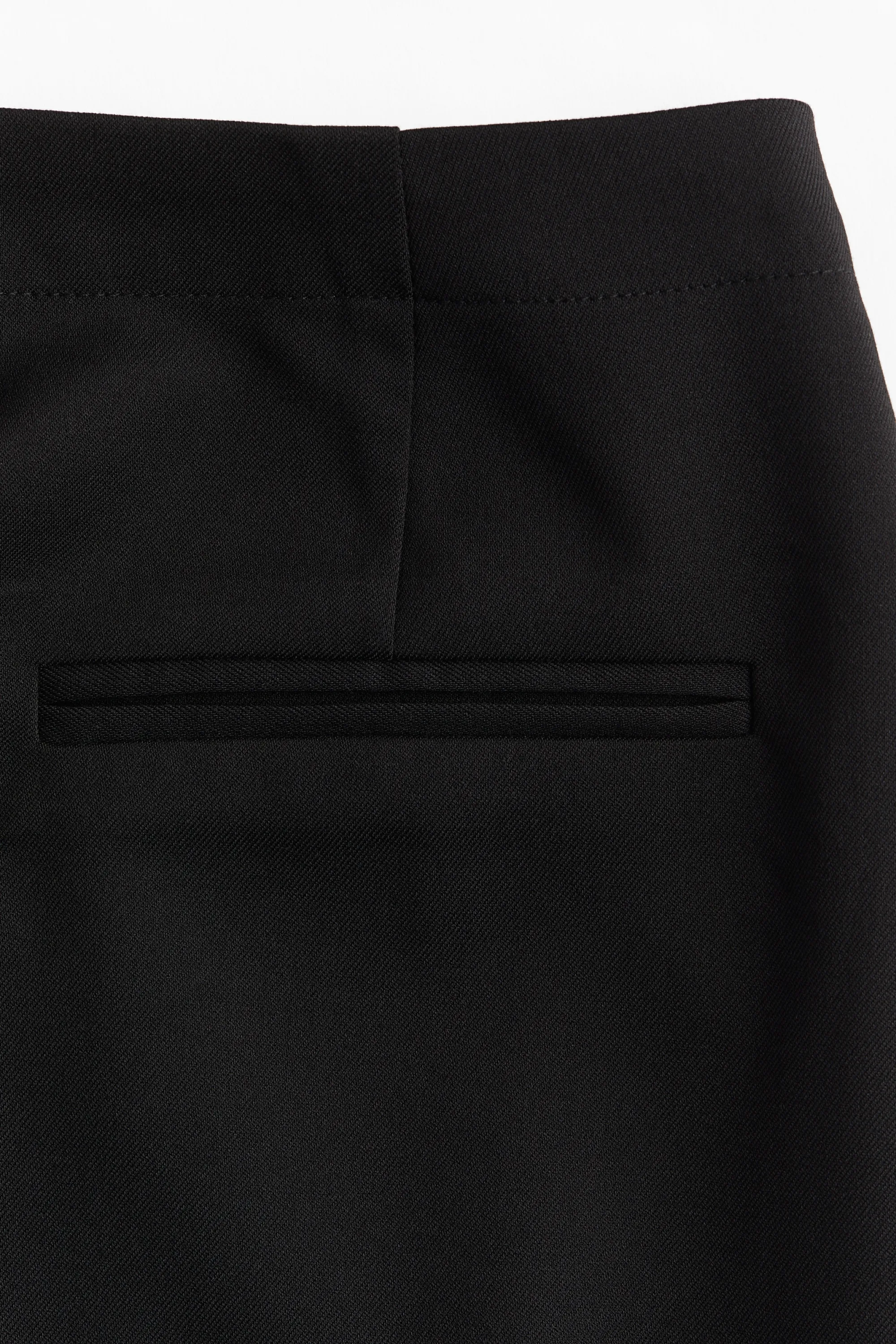 Jupe crayon façon tailleur - Noir