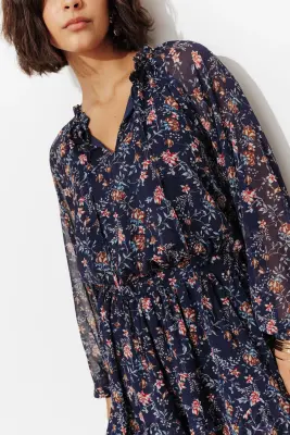 Robe courte imprimée Femme — photo 5