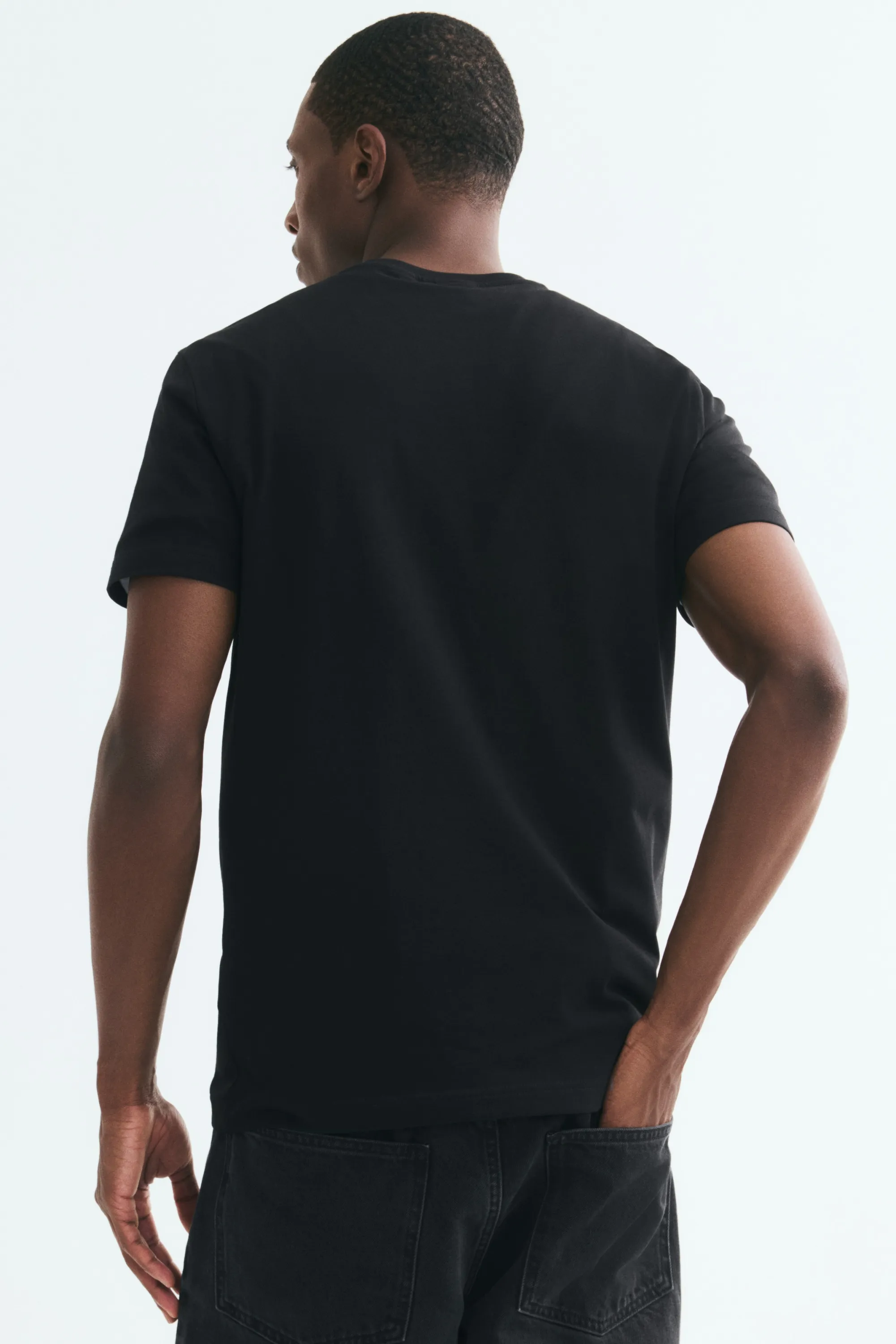 T-shirt COOLMAX® Slim Fit - Noir