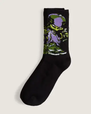 Chaussettes vans Wreckpack Alien Dog Crew – black — photo 1