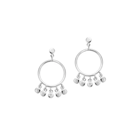 Boucles d'oreilles Go Mademoiselle Argent rhodié 602505